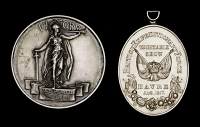 British Expeditionary Force Recreational Training Medal (3), ‘W. D. Williams, 3 Mile Divisional Marathon Race,...