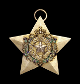 The Cameronians, obv. crowned garter and wreath of thistles, rev. engraved, ‘Inter Company Football League, The...