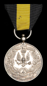 14th King’s Hussars Medal for Outstanding Services, obv. regimental emblem and battle honours, rev. inscribed,...
