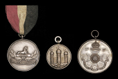 King’s Own Scottish Borderers (3), obv. regimental emblem, rev. engraved, ‘1/K.O.S.B. Novices Boxing 1927 Lt....