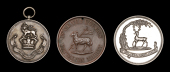 Queen’s Own Royal West Kent, obv. regimental motif, rev. inscribed, ‘1st Bn. The Queen’s Own Royal West Kent...