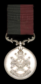 Sherwood Foresters, Notts & Derby Regiment (2), by Elkington, obv. regimental motif, rev. wreath and engraved,...