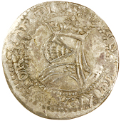 Castile and Léon, Ferdinand I [of Portugal] (1367-83), Barbuda, no mint letter, 5.09g/12h (CC 415 et seq.; Vaz 61...