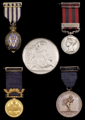 The rare gold Albert Medal group of five awarded to Mr A. T. Shuttleworth, Deputy Conservator of Forests (Bombay...