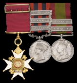 The Burma Wars C.B. group of three to Major-General R. G. Woodthorpe, Royal Engineers 

(a) The Most Honourable...