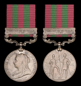 The Chitral campaign medal to Muleteer Sayyid Hussain, Madras Commissariat Transport Department

India General...
