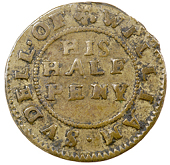17th Century, Kent, Lydd, Thomas Ederick, Farthing, 1657, 0.89g/12h (BW. 375); William Sudell, Farthing, 1662,...