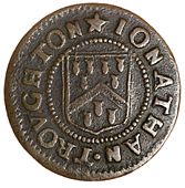 17th Century, Kent, Maidstone, James Ruse, Farthing, 0.68g/6h (N 2632; BW. 385); Thomas Swinoke, Farthing, 0.73g/3h...
