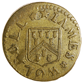 17th Century, Kent, Maidstone, Steven Weeks, Farthings (2, different dies), 1.37g/6h (N 2645, this piece; BW. 395),...