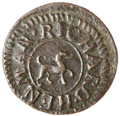 17th Century, Kent, Milton-next-Sittingbourne, William Allen, Farthing, 1658, 0.52g/6h (N 2676; BW. 428); Will[i]am...