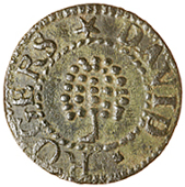 17th Century, Kent, Sandwich, David Rogers, Farthing, 1.17g/6h (BW. 506); Thomas Sandum, Halfpenny, 1667, 0.85g/9h...