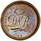 18th Century, Middlesex, Hackney, David Rebello, Skidmore’s Penny, 1795, edge plain, 23.79g/6h (DH 17a). Extremely...