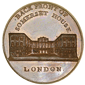 18th Century, Middlesex, Kempson’s London Buildings, Pennies (4), type 1, london promissory penny token,...