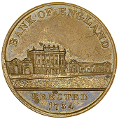 18th Century, Middlesex, Kempson’s London Buildings, Pennies (3), type 2, all in brass, Bank of England, 22.41g/6h...