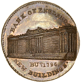 18th Century, Middlesex, Skidmore’s London and Westminster series, Penny, 1797, type 1, Bank of England, edge...