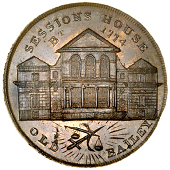 18th Century, Middlesex, Skidmore’s London and Westminster series, Penny, 1797, type 3, Sessions House, Old...
