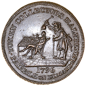18th Century, Middlesex, Westwood’s Collectors’ Halfpenny, 1796, be assured friend mule, etc, 11.05g/6h (DH...