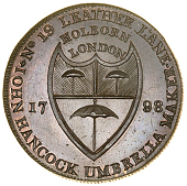 18th Century, Middlesex, Leather Lane, John Hancock, Halfpence (2), 1796, 12.71g/12h (DH 321), 1798, 11.59g/6h (DH...