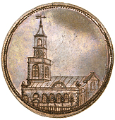 18th Century, Middlesex, Skidmore’s Churches, Halfpence (6), St Mary’s, Aldermanbury, 12.46g/12h (DH 539c); St...