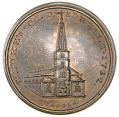 18th Century, Middlesex, Skidmore’s Churches, Halfpence (6), St Alphage, London Wall, 9.01g/12h (DH 603); St...