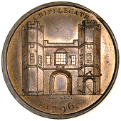 18th Century, Middlesex, Skidmore’s Gates, Halfpence (6), Aldgate, 13.17g/12h (DH 646); Bishopsgate, 11.12g/12h...