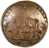 18th Century, Middlesex, Spence’s mule Halfpence (4), Tree of Liberty, revs. legend, 12.34g/6h (DH 882);...