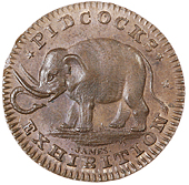 18th Century, Middlesex, West Smithfield, Harrison, Denton’s Farthing, 1797, 4.00g/6h (DH 1059); Soho, Robert...