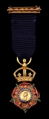 Order of the Indian Empire, with ‘india’ on the petals, gold and enamel, ring suspension, complete with gold...