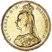 Victoria (1837-1901), 1888s, 1889s, 1890s, first with d:g: wide of crown, rev. short tail (M 139-41; S 3868, 3868B)...