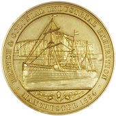 Exhibitions: England and Wales, Manchester, Manchester Arts and Crafts Exhibition, 1891, a bronze award medal by...
