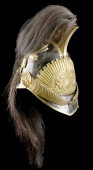 Blandford Volunteer Cavalry Troop of Dorsetshire Yeomanry (1831-38), a trooper’s composite helmet, based partly on...