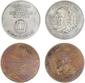 Miscellaneous, Imperial Metal Industries Ltd, Birmingham: Checks (2), in cupro-nickel, IMI logo, imperial metal...