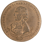 Marylebone, Edward Neeton, Halfpence, 1795 (2), large [30mm] flan, 8.87g/6h, small flan, 8.87g/6h (both DH 390);...