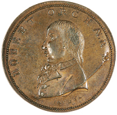 Soho, Robert Orchard, Halfpence (2), 1795, edge plain, 14.13g/6h (DH 399); undated, edge plain, 9.58g/5h (DH 400)...