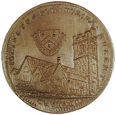 Soho, Robert Orchard, Skidmore’s Halfpenny, 1798, side elevation of Islington Old Church, rev. ro cypher, coventry...