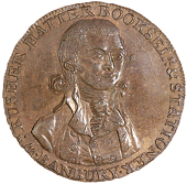 Banbury, William Rusher, Halfpence (2), both banbury edge, large [29.5mm] flan, 9.60g/6h, small [28mm] flan,...