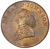 Lichfield, issuer uncertain, Halfpenny, 1796, 12.13g/12h (DH 18); Lutwyche's mule Halfpenny, 1797, rev. Britannia,...