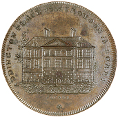 Croydon, Skidmore’s Clerkenwell series, Penny, Addington Place, rev. shield of arms, edge lettered, 24.38g/11h (DH...