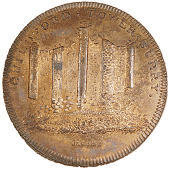 Guildford, Prattent’s Halfpenny, arms, rev. Bishop Blaize, edge plain, large [30mm] flan, 10.88g/6h (DH 9);...