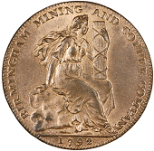 Birmingham, Birmingham Mining & Copper Co, Halfpence (16), 1791 (5), all birmingham edges, obv. dies signed w [Wyon]...