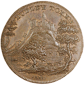 Dudley, Spence’s mule Halfpence (3), from the same obv. die as previous, revs. noted advocates, etc, london and...