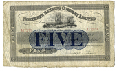 Northern Banking Company Ltd, Five Pounds, 5 October 1921, A 17273 (Pick A70). Good fine (£500-600)