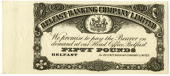 Belfast Banking Company Ltd, Fifty Pounds, uniface black on white proof (Pick 130). Uncirculated (£150-180)


