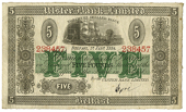 Ulster Bank Ltd, Five Pounds, 1 January 1934, 238457, handsigned by H. Gore (Pick 307). Very fine to good very fine...