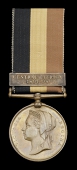 Central Africa 1891-98, 1 clasp, Central Africa 1894-98, bronze issue (Dooly Bearer Ahmad Dino, 36 Bengal Inf.)...