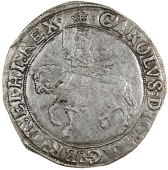 Charles I (1625-1649), Halfcrown, Gp III, mm. crown, 15.04g/12h (SCBI Brooker 327-30; N 2209; S 2773). Very fine...
