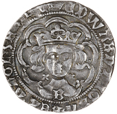 Edward IV (First reign, 1461-1470), Groat, Bristol, mm. crown, 2.97g/10h (B & W VII; N 1580; S 2004). Slightly...