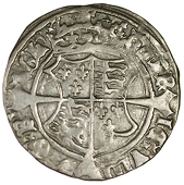 Henry VIII (1509-1547), Groat, mm. crown, hk by harp (Katherine Howard), 2.30g/4h (S 6474; DF 203). Nearly very fine...