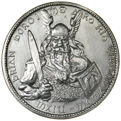 Miscellaneous, Brian Borù, Fantasy Croin or Dollar, 1910, by F.C. Higgins for T. Elder and the New York Numismatic...