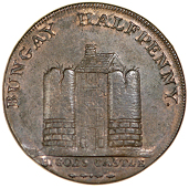 Bungay, Samuel Prentice, Pennies, 1794 (3), 21.57g/6h (DH 1; Judson 1065), 20.88g/5h (DH 2; Judson 1066), 21.18g/6h...